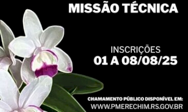 Inscrições abertas para Missão Técnica à Exposição Nacional e Estadual da Cattleya Intermedia 2025