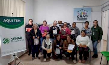 Curso de Introdução à Costura forma novas aprendizes em parceria com Senar e CRAS