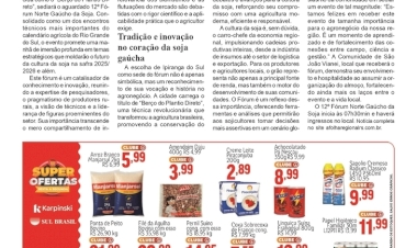 Fórum Norte Gaúcho - Soja: do campo ao mercado capacita produtores para mais rentabilidade