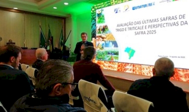 Emater/RS-Ascar destaca cenário e oportunidades para trigo e soja em eventos de pesquisa em Passo Fundo
