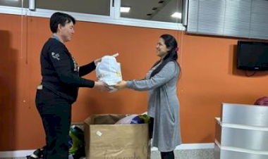 *Senac Erechim realiza doação de agasalhos e calçados ao Grupo de Apoio Salvando Vidas**