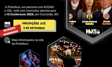 Inscrições para a HJ Conference/25 são prorrogadas