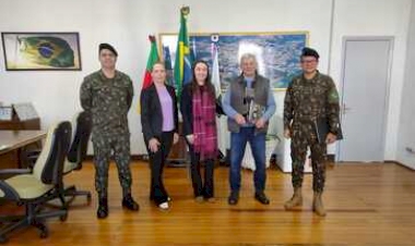 Prefeito Pedro Paulo Prezzotto toma posse como Presidente  da Junta de Serviço Militar de Getúlio Vargas