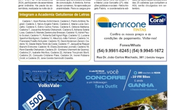 Eleita e empossada a 1ª diretoria da Academia Getuliense de Letras