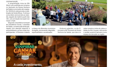 Comunidade Nossa Senhora da Salete terá a 23ª Romaria do Idoso em Ipiranga do Sul