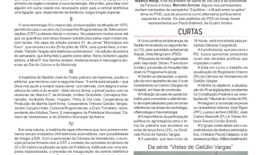 “Getúlio Vargas tem DDD”, por Neivo A T Fabris. Edição de 19/9/2025.