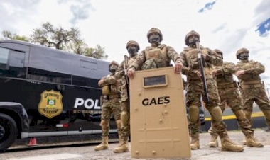 Grupo de Ações Especiais da Polícia Penal apresenta novos uniformes operacionais