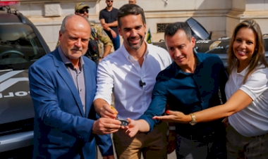 Delegada Nadine celebra entrega de equipamentos e viaturas para a Segurança Pública e a Defesa Civil