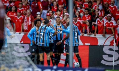 Grêmio vence o Inter por 3 a 2 em clássico com polêmicas e expulsões