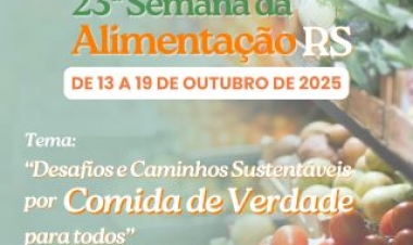 Semana da Alimentação RS defende “comida de verdade para todos”