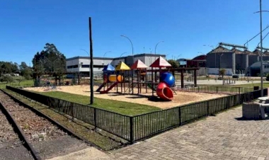 Erebango conclui cercamento de playground para reforçar segurança infantil