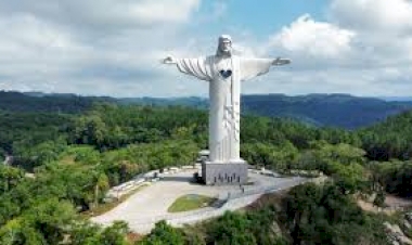 Cristo Protetor de Encantado, no Vale do Taquari, supera a marca de meio milhão de visitantes