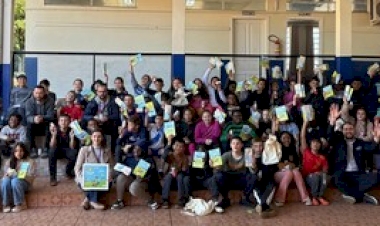 Projeto Plantando o Bem leva educação alimentar a mais de 950 alunos gaúchos