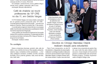 Página Social, por Anissara Zir. Edição de 03/10/2025