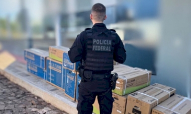 PF realiza ação de combate a descaminho em Estação e Getúlio Vargas