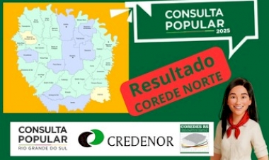Consulta Popular 2025: Corede Norte terá quatro projetos regionais contemplados com recursos do Governo do Estado