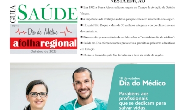 Capa do Especial Gua da Saúde 2025 – Especial Dia do Médico