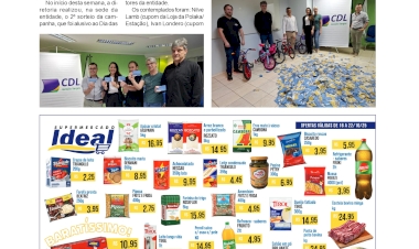 CDL entrega os prêmios do 2º sorteio da campanha Legal é comprar no comércio local 
