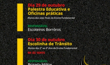 Educação para o Trânsito mobiliza escolas de Getúlio