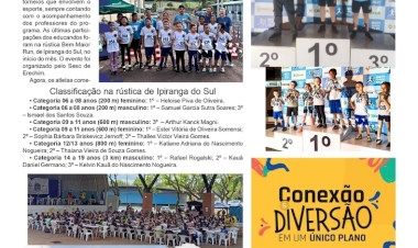 Educandos do programa AABB Comunidade de Getúlio Vargas participam de rústica e xadrez  / TG x Vila Nova