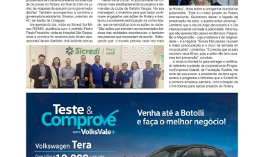 Rotary Clube - Governador distrital realiza sua visita oficial