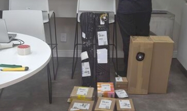 Receita Federal apreende eletrônicos avaliados em R$ 60 mil