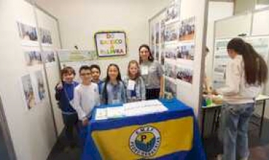 Alunos da EMEF Pedro Herrerias participam da Feira Sem Fronteiras da UFFS com o projeto “Do Rabisco à Palavra”