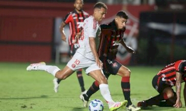 Fora de casa, Inter perde de 1 a 0 para o Vitória pelo Campeonato Brasileiro