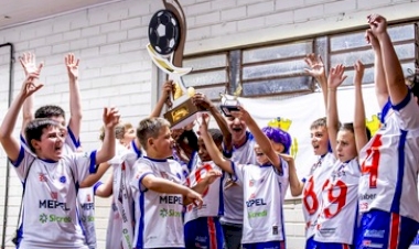 Getúlio Vargas conhece os campeões do Campeonato  Municipal de Futsal – Categorias de Base