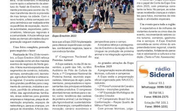 Expo Erechim 2025 - Abertura é antecipada para às 18h e feita se prepara para uma das maiores edições da história