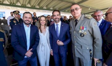 Governador Eduardo Leite entrega mais de R$ 100 milhões em viaturas para a segurança pública