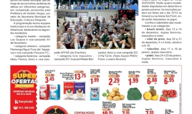 Finais do Municipal de Futsal adulto de Getúlio Vargas