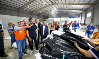 Leite acompanha trabalhos de restabelecimento em Erechim após danos causados por granizo