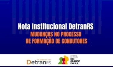 Nota sobre as mudanças nas regras para habilitação de condutores