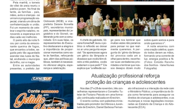 Luzes que falam de amor e esperança iluminam Floriano Peixoto