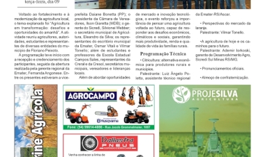 Parcerias fortalecem debate sobre o futuro da agricultura em Floriano Peixoto