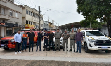 Getúlio Vargas reforça a segurança pública com entrega de novas viaturas à Brigada Militar e ao Corpo de Bombeiros