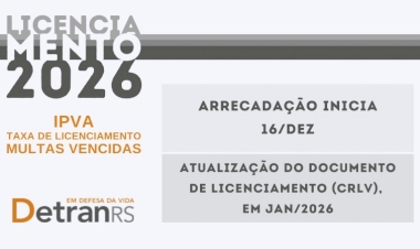 Consulte o valor do seu IPVA 2026. Pagamento inicia na terça-feira (16)
