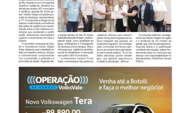 Município está entre os oito melhores do Estado no Programa Qualifica Vigilância