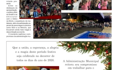 Evento circense fascina comunidade no Erebango Natal e Encanto