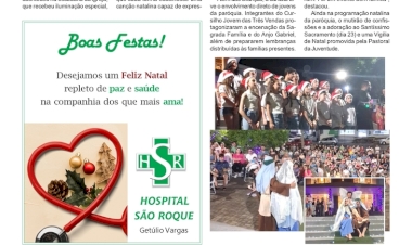 Cantata Natalina reúne comunidade em noite de fé e emoção na Paróquia Nossa Senhora da Salete