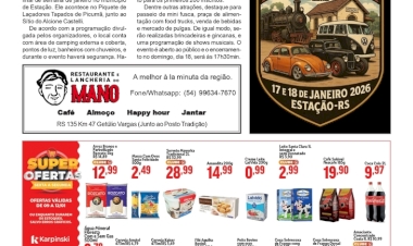 Ofertas desta sexta-feira (09) e final de semana nos Supermercados Karpinski e Sul Brasil.