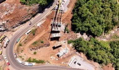 Obras na Serra das Antas alcançam 60 por cento da execução