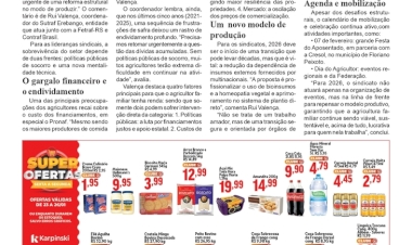 Agricultura Familiar em 2026 - Entre a luta por crédito e a mudança do modelo de produção