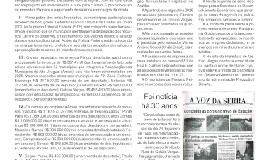 Emendas Pix para os municípios da região em 2025 Por Neivo A T Fabris. Edição 30/01/2026