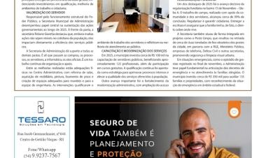 Getúlio Vargas - Secretaria de Administração - Organização interna, valorização do servidor e cidadania como prioridades