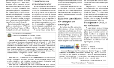 Sindicato Rural - Fóruns Norte Gaúcho do Trigo e do Milho e da Soja 2025 passam por avaliação e já projetam edição de 2026.  Editais e Boletins Legislativos