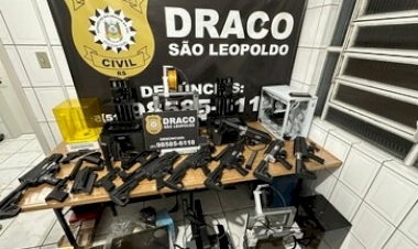 Polícia Civil desarticula esquema de fabricação e venda de submetralhadoras