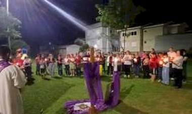 Encontros ao ar livre marcam preparação para a Páscoa na Paróquia N. Sra da Salete