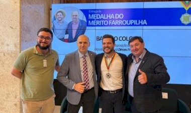 Presidente da Câmara cumpre agendas em Porto Alegre